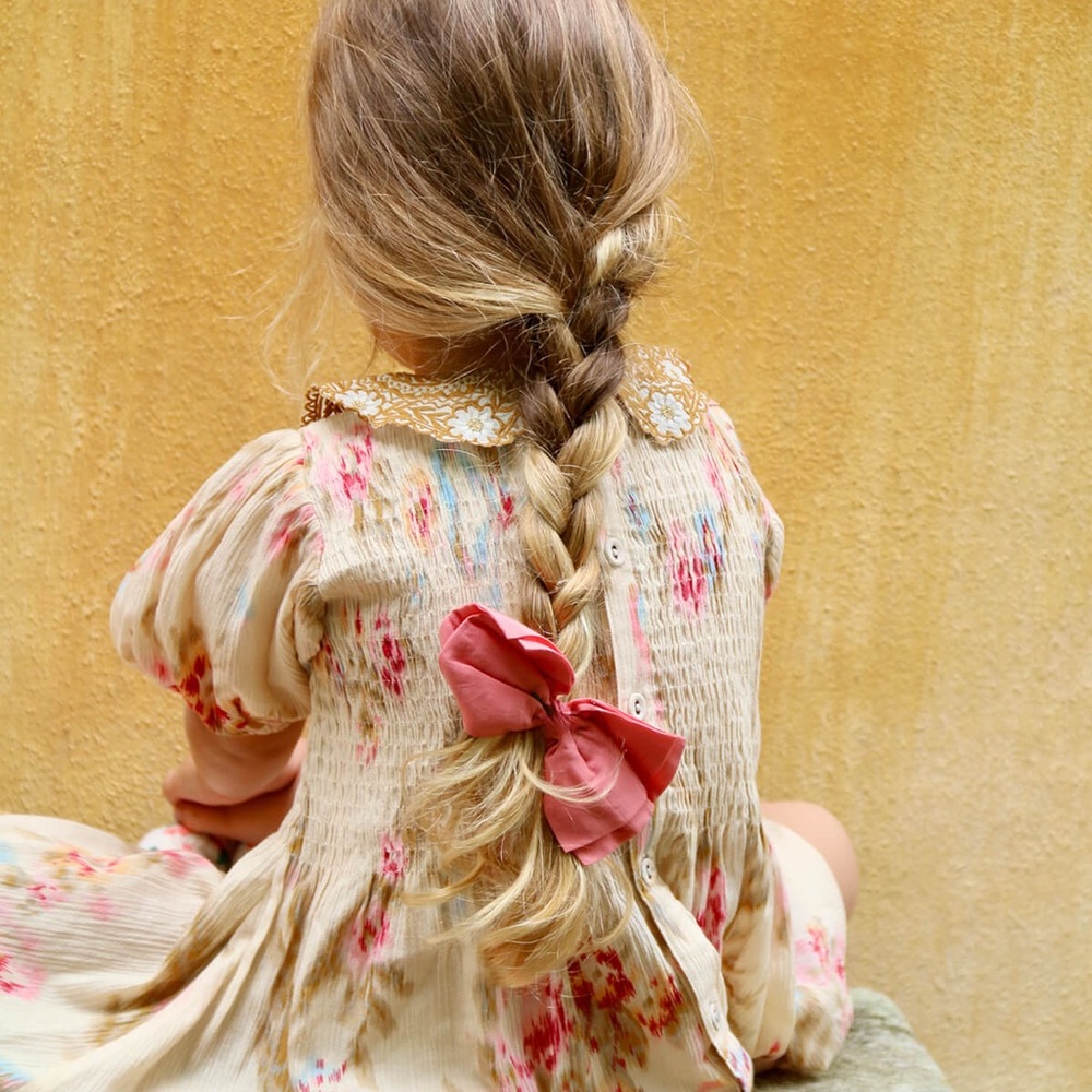 Bonjour Diary Romantic Dress in the Antoinette Print Pique - Picture 2 of 6